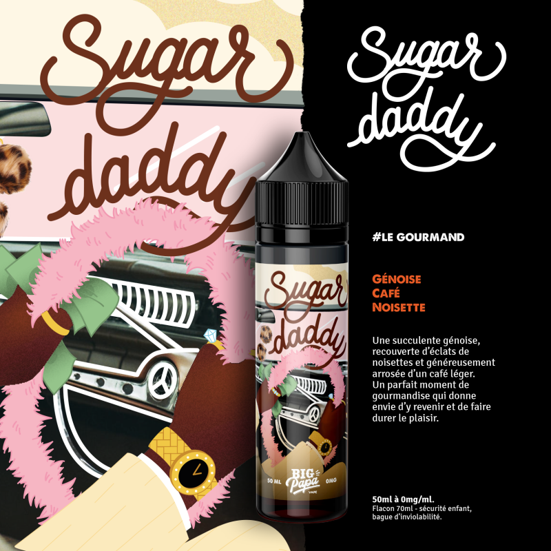 E-liquide Sugar Daddy - Big Papa - Disponible Toulouse | Egovap E-liquide Sugar Daddy - Big Papa - Disponible Toulouse | Egovap