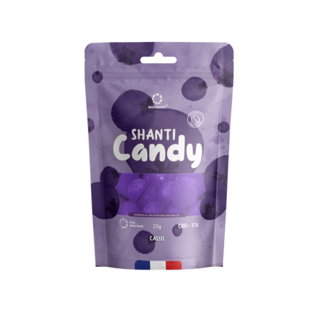 Pastilles CBD 40mg Cassis Novaloa - À Toulouse | Egovap CBD