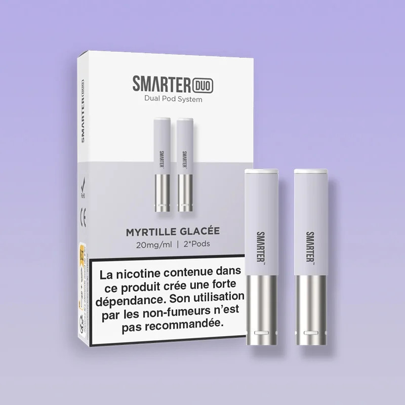 Cartouches Smarter 20 mg - Pr-remplies pour Kit Duo | Egovap Toulouse