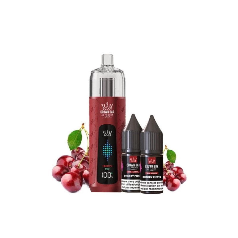 kit-refill-pro-crown-bar-al-fakher-cherry-fiesta-toulouse