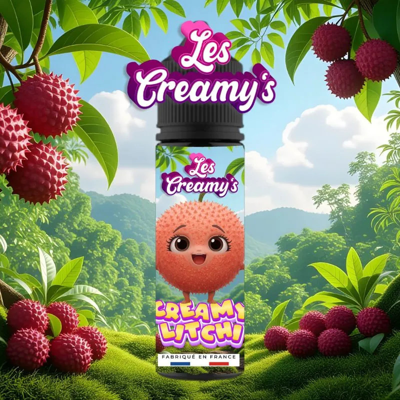 E-liquide Creamy Litchi (50ml) Vape Bio à Toulouse | Egovap