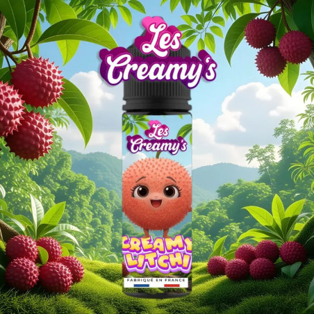 E-liquide Creamy Litchi (50ml) Vape Bio à Toulouse | Egovap