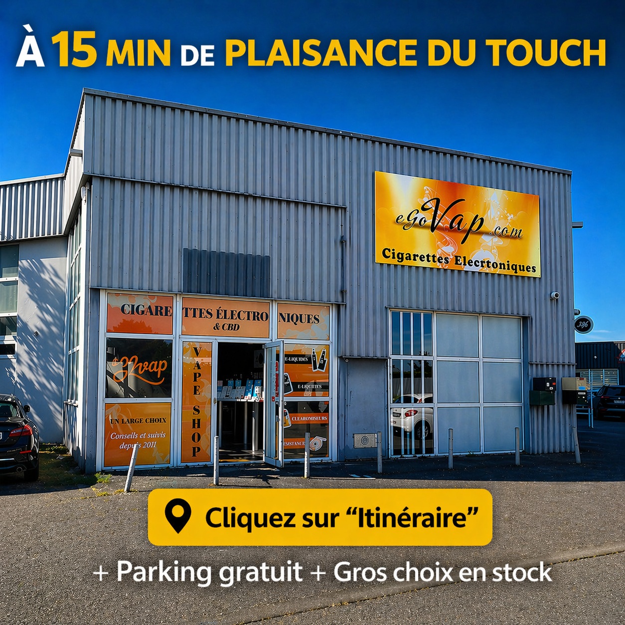 cigarette electronique Plaisance du Touch egovap itineraire magasin vape proche Plaisance du Touch