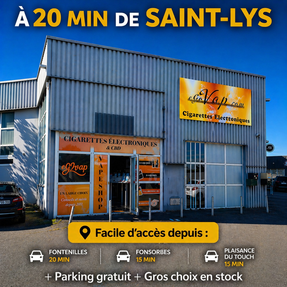 cigarette électronique Saint Lys egovap boutique