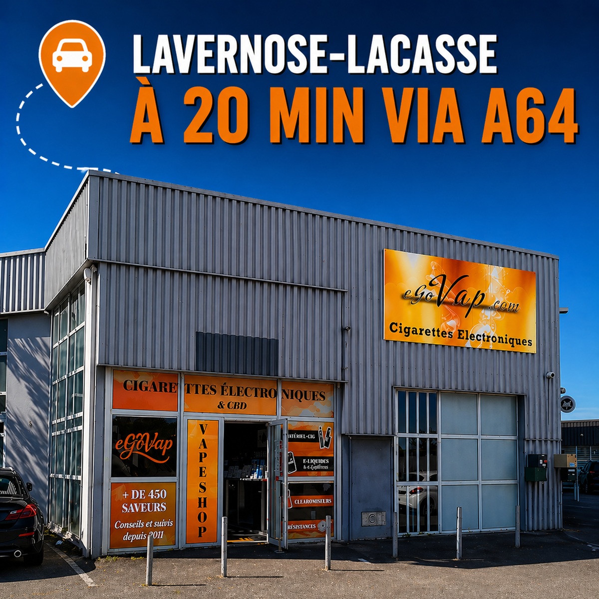 cigarette électronique Lavernose Lacasse egovap A64