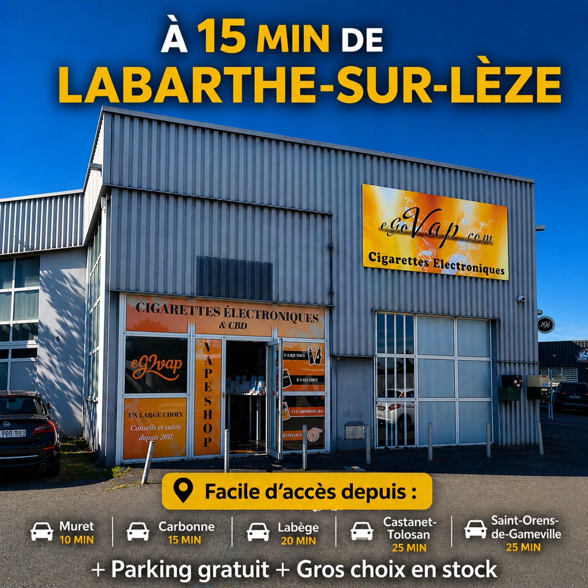 cigarette électronique Labarthe sur Lèze egovap boutique