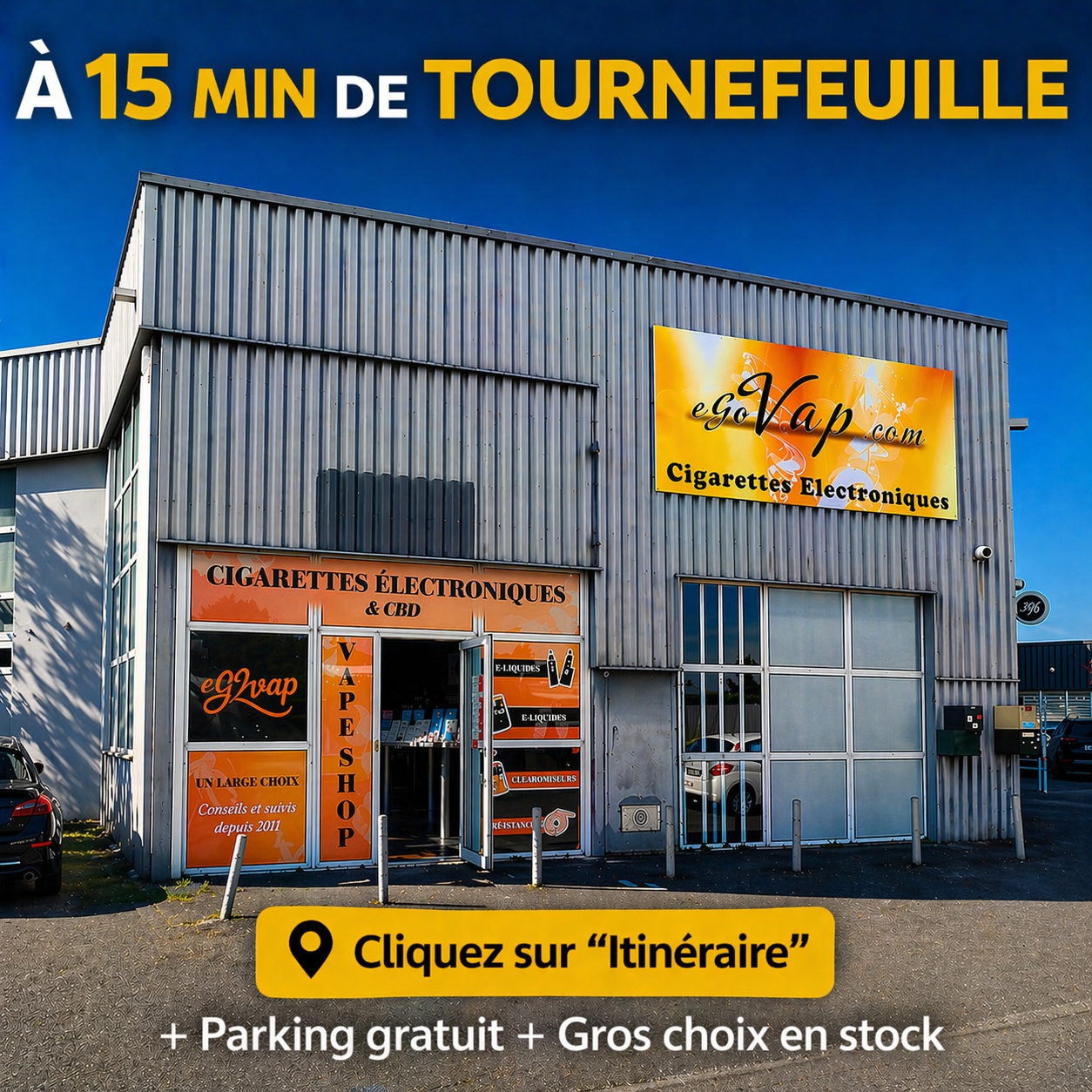 cigarette electronique Tournefeuille egovap itineraire magasin vape proche Tournefeuille