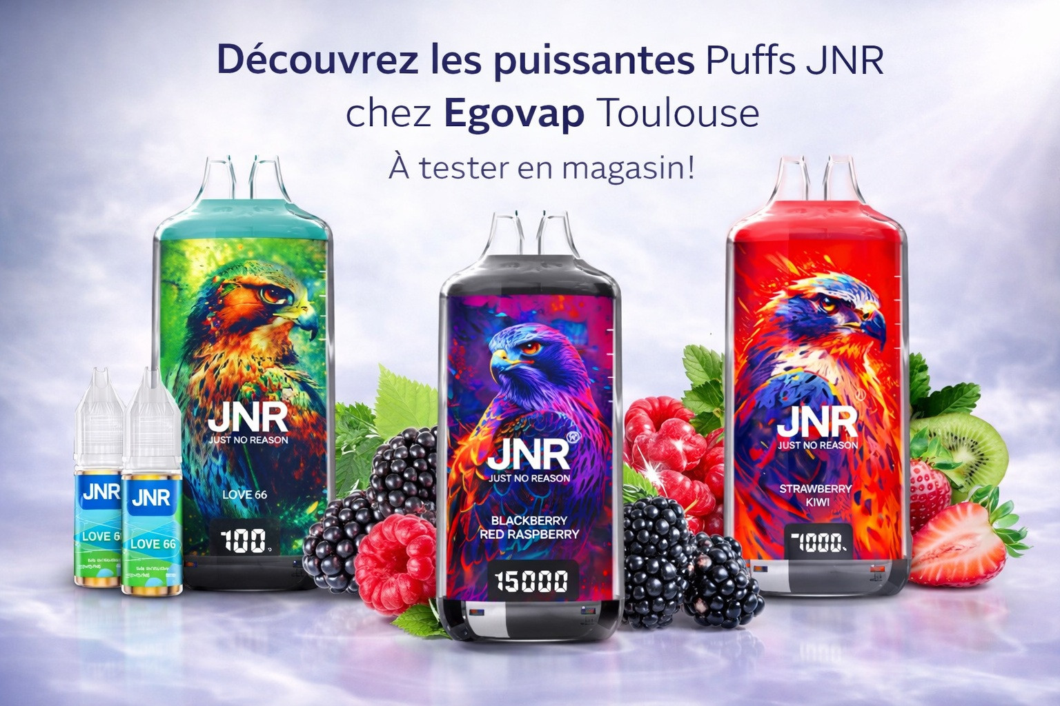 Puff JNR en vente à Toulouse chez Egovap Cugnaux