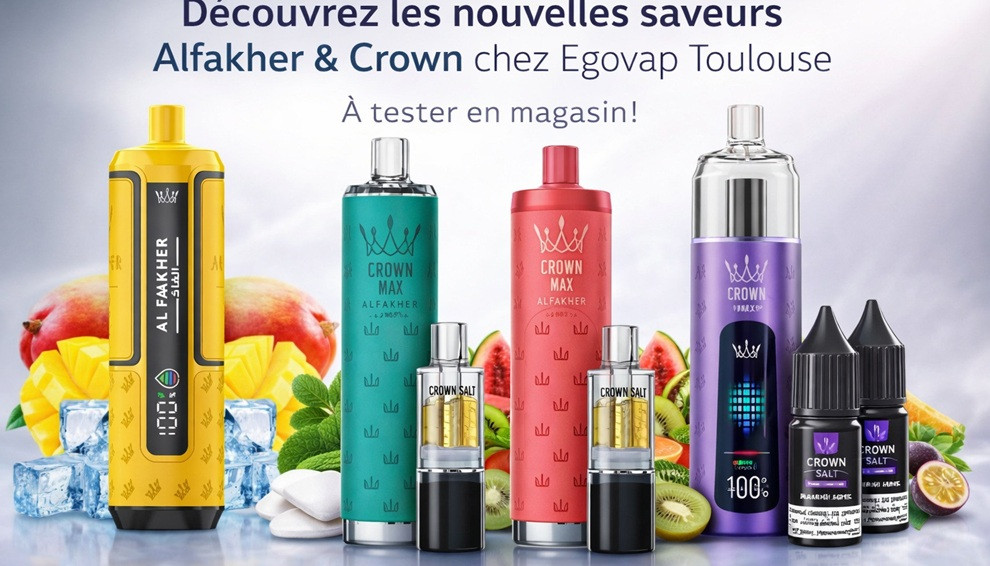 Puffs al fakher à Toulouse - Egovap Cugnaux, testez les en boutique !