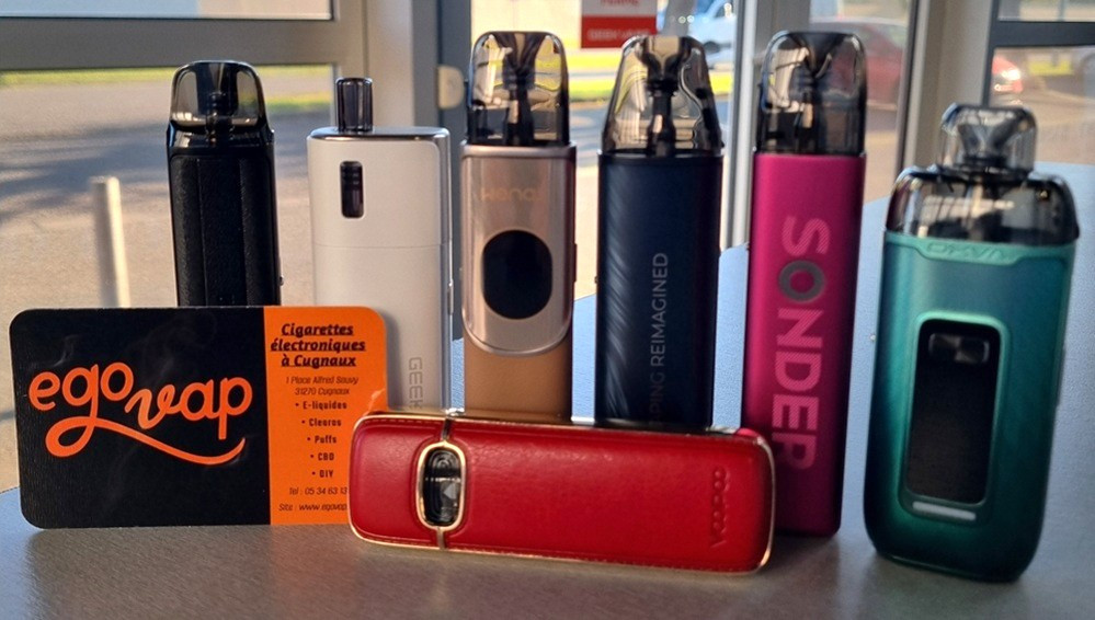 Découvrez nos nombreux modèles de pods à Toulouse chez Egovap Cugnaux